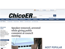 Tablet Screenshot of chicoer.com